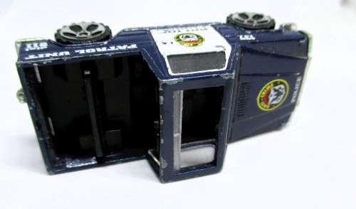 Vintage Die Cast Police Truck.  Realtoy car Made in China, 1/64