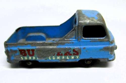 VINTAGE MATCHBOX LESNEY MORRIS J2 PICK UP NO 60 CAR VAN BUILDER SUPPLY COMPANY