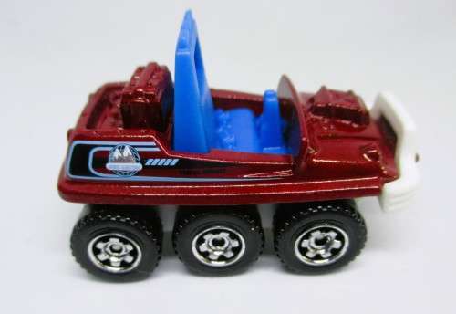Arctic Adventure ATV 6x6. Burgundy 2014 Matchbox, Thailand.