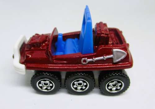 Arctic Adventure ATV 6x6. Burgundy 2014 Matchbox, Thailand.