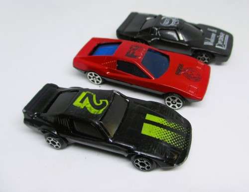 3 X Model Cars, Made in China,