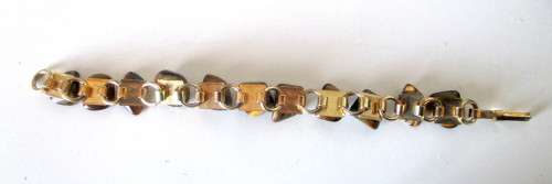 Vintage Tiger`s Eye Chunk Bracelet, 19cm long. Lovely piece.