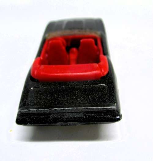 2006 `69 Camaro Hot Wheels Black Red Interior Convertible Chevy Malaysia Diecast