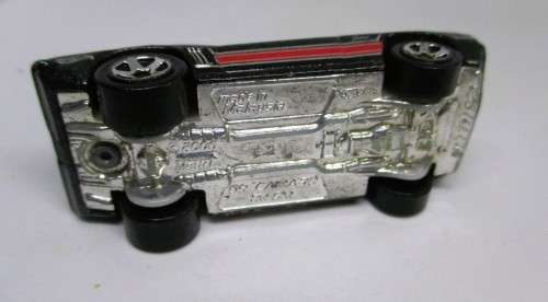 2006 `69 Camaro Hot Wheels Black Red Interior Convertible Chevy Malaysia Diecast