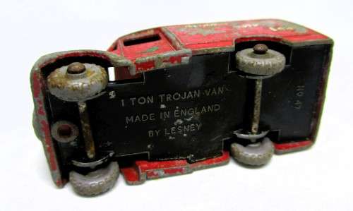K Lesney Matchbox # 47 1 Ton Trojan Van Brooke Bond Tea.