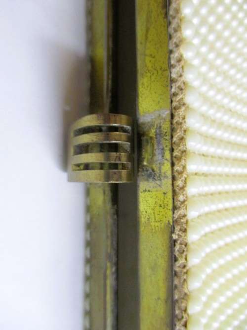 Vintage Faux Pearl Evening Wedding Prom Clutch Purse. 200 x100 x30mm. Condition as per photo.