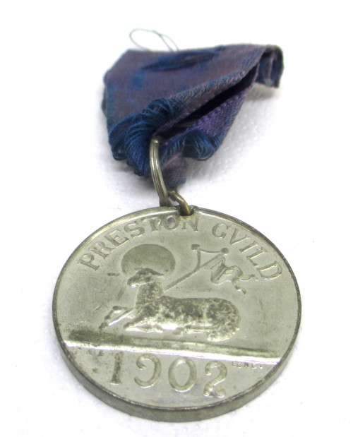 Preston Guild 1902 Earl Derby Guild Mayor Medallion