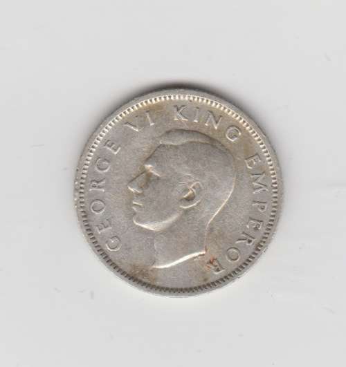 New Zealand 6 pence, 1939 Silver Coin
