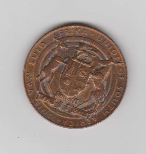 1910 - 1935 George V & Queen Mary Silver Jubilee South Africa Medal
