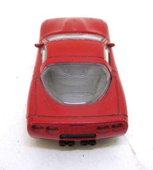 BBurago Burago Chevrolet Corvette red - 1/43 Scale Diecast