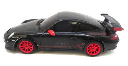 Porsche 911 GT3 RS The Cast 1:36 Scale - Black with red trimmings.RadioControl, Control missing.