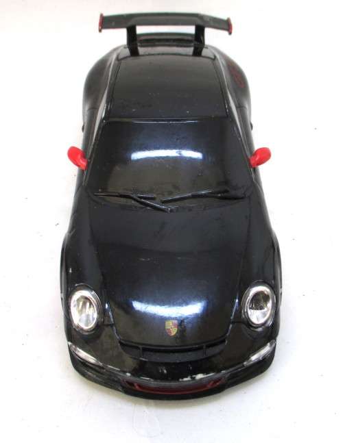 Porsche 911 GT3 RS The Cast 1:36 Scale - Black with red trimmings.RadioControl, Control missing.