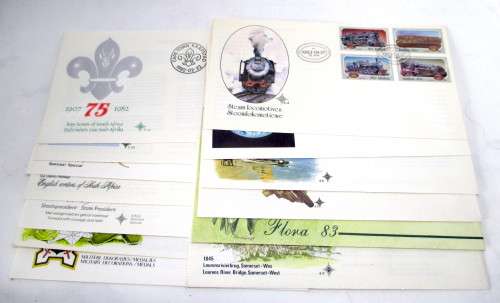 Lot of 13 Various FDC`s. As per Photo.