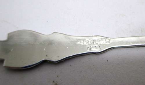 Souvenir Vintage Canada Sterling Silver Collectible Spoon, Engraved Niagara Falls . 5.4g