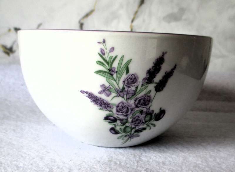 Wiesenthal Lavender Porcelain Soup Bowl. Spotless.