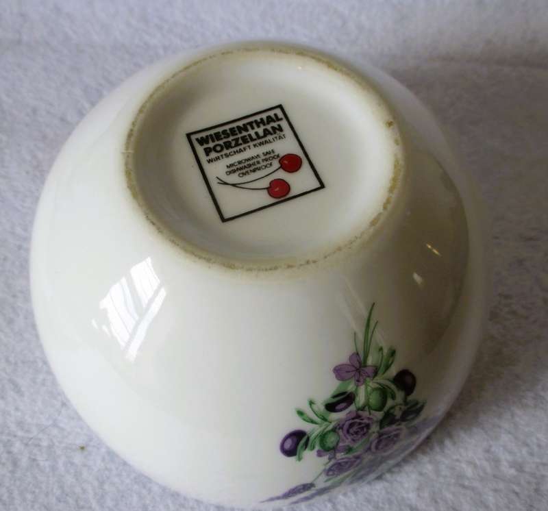 Wiesenthal Lavender Porcelain Soup Bowl. Spotless.