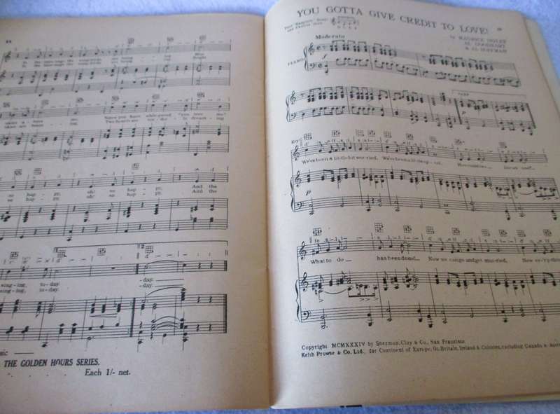 Keith Prowse` Jubilee Song & Dance Album - Complete Words, Tonic Sol-Fa, Ukulele and Full Piano 48p