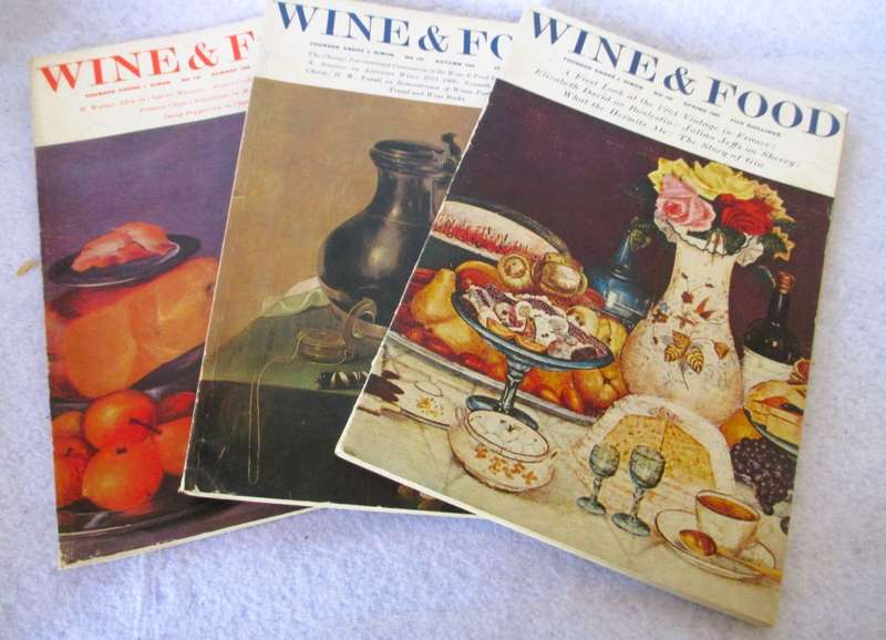 1965 and 1966 Three Vintage Food and Wine Magazine, Andre Simon.