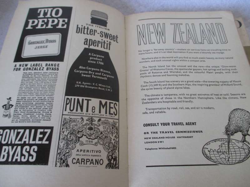 1964 Two Vintage Food and Wine Magazine, Andre Simon.