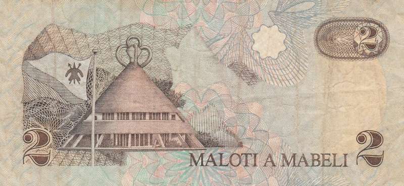 2 Maloti LESOTHO 1989. As per Scan.