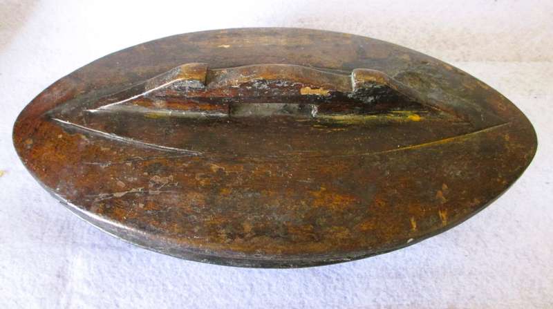 Antique/Vintage Lozi Container from Zambia 31 x 10 x 15cm