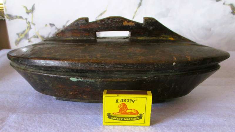Antique/Vintage Lozi Container from Zambia 31 x 10 x 15cm