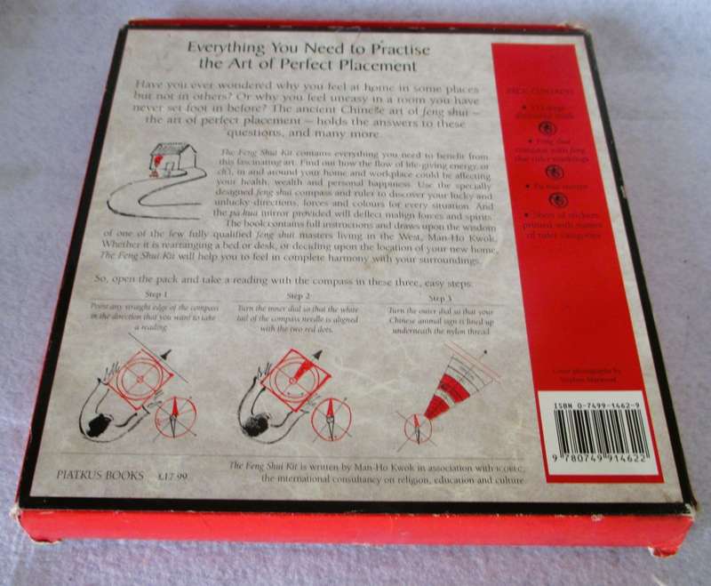 The Feng Shui Kit: The Chinese Way to Health, Wealth and Happiness, at Home and at Work Full Set.