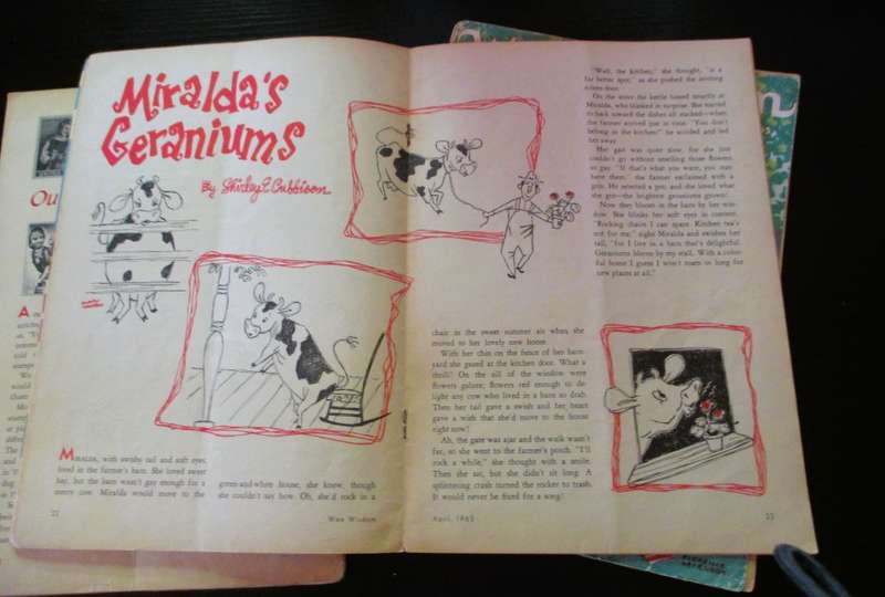 Lot Of 3 Vintage Wee Wisdom Childrens Magazine 1965.