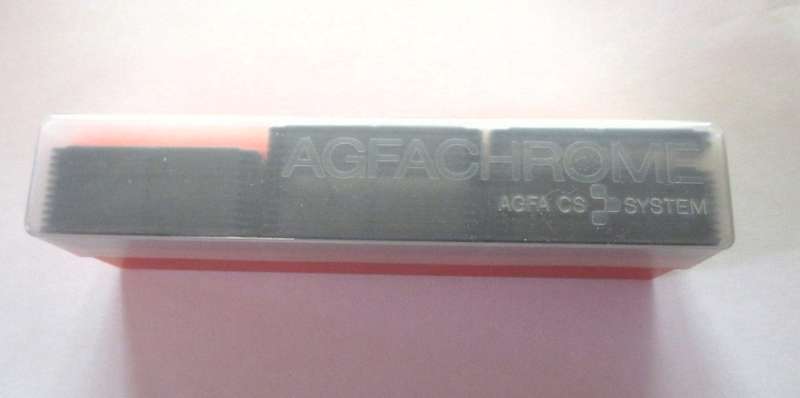 Vintage Agfachrome holder with 33 Color, Easy-Edit 35mm Photo Slides.