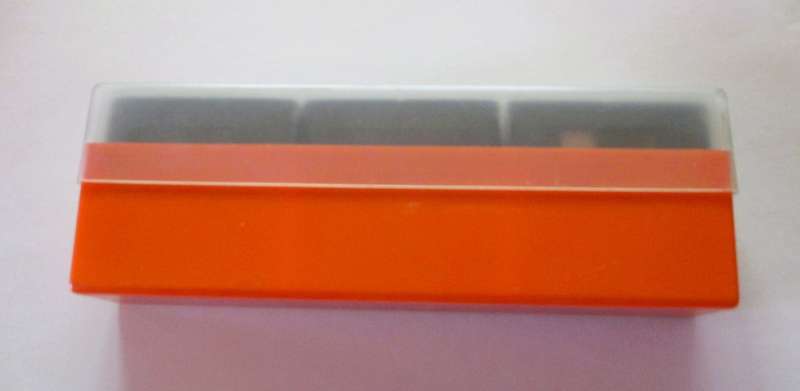 Vintage Agfachrome holder with 33 Color, Easy-Edit 35mm Photo Slides.