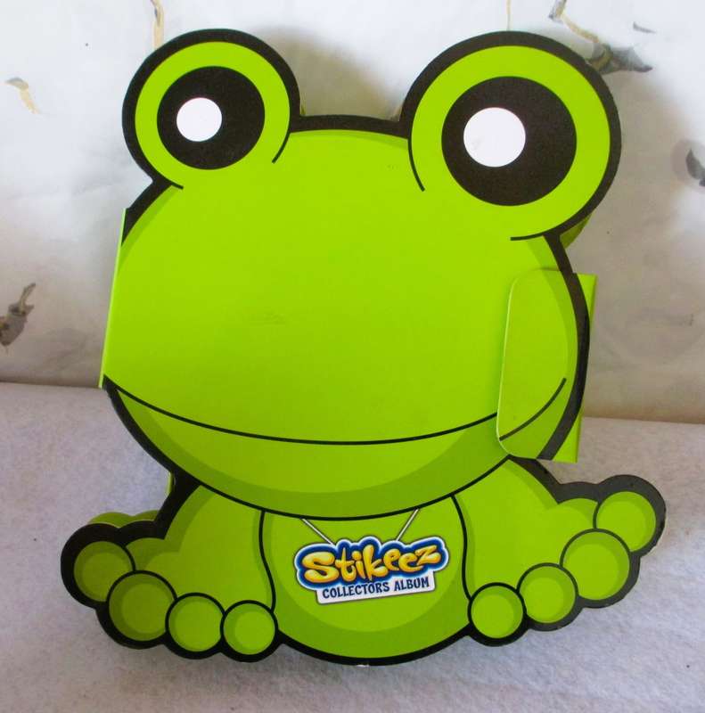 1st Edition Complete Collection of Stikeez in Green Frog display Pick & Pay