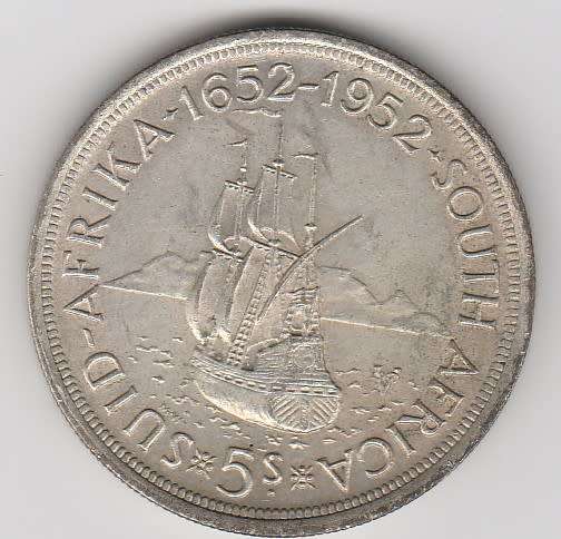 1952 SA Union Silver Crown