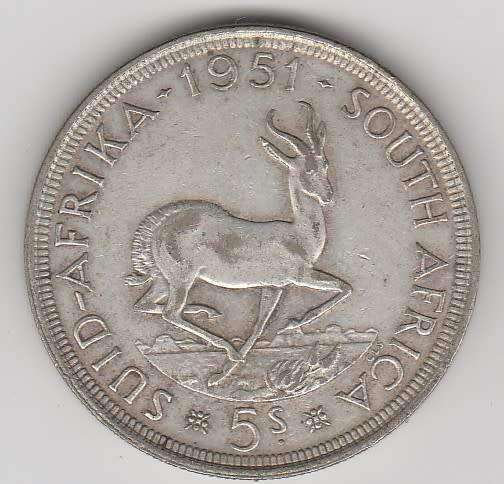 1951 SA Union Silver Crown