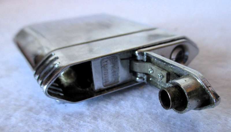 Vintage Magna-Lux Fumalux FL400 Electric Lighter & Pocket Flashlight, West Germany, c 1955. as is.