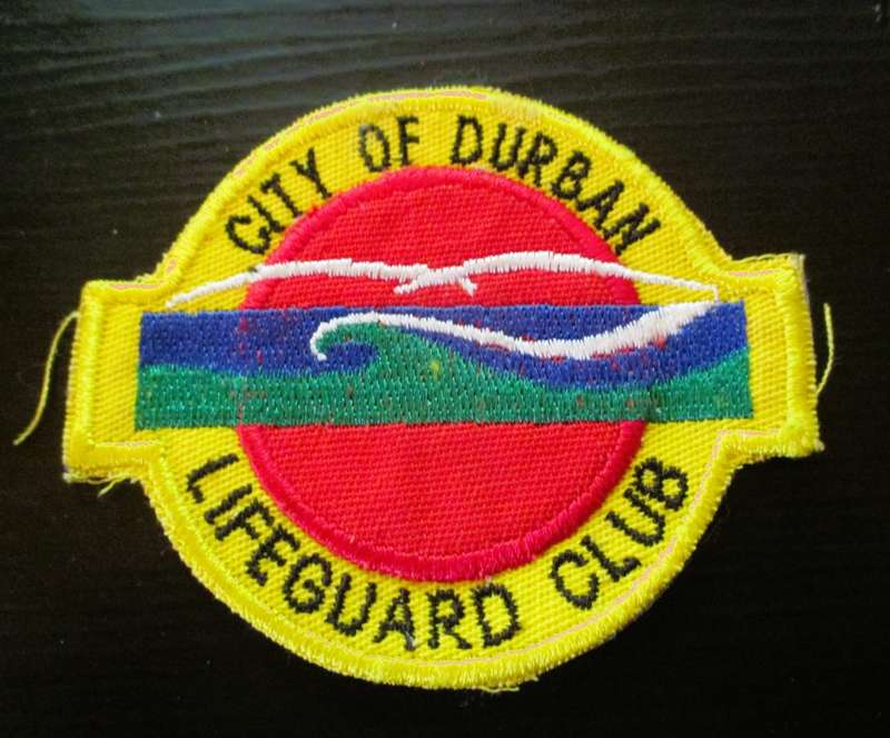 City of Durban Lifeguard Club Badge.