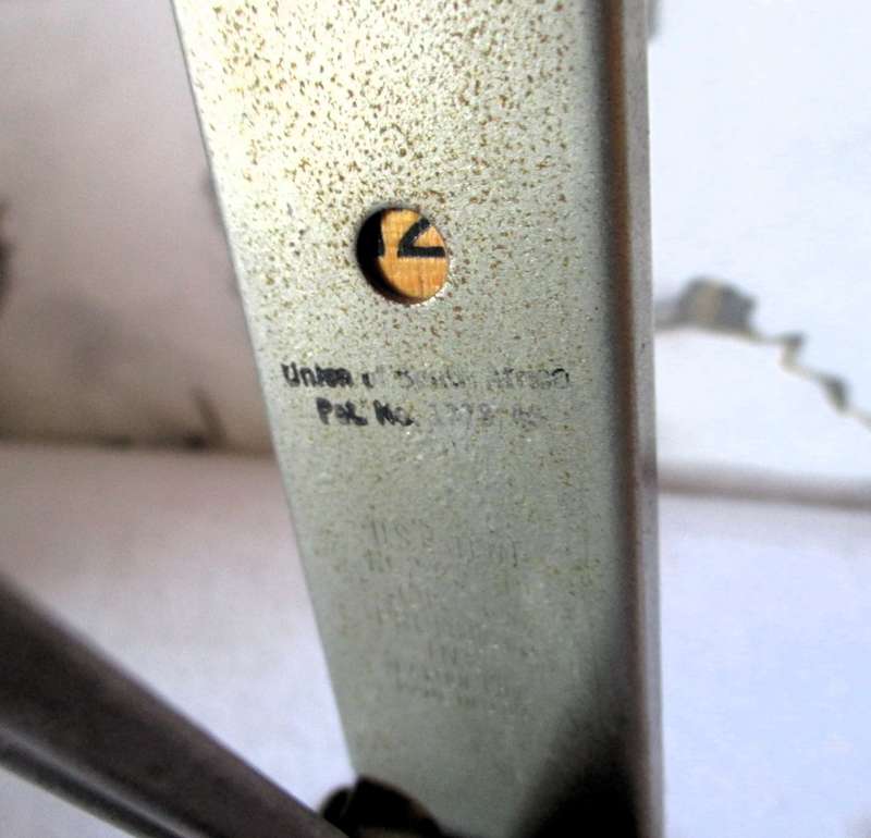 Vintage Pin-It Skirt Marker ,Dress maker. Union of South Africa. Paterned, 1950s Very collectable.