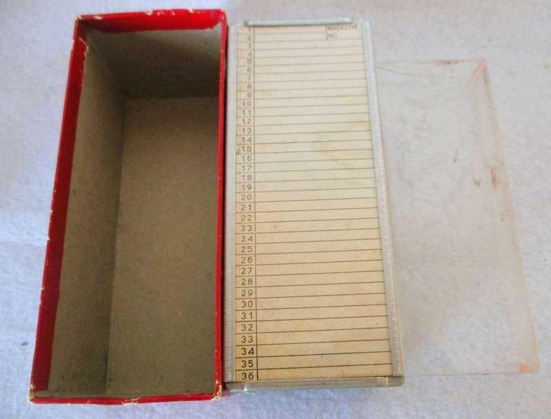 ARGUS AIREQUIPT 35MM Slide Magazine - Aluminum, for Models 300, 500 and others. Holds 36 slides.