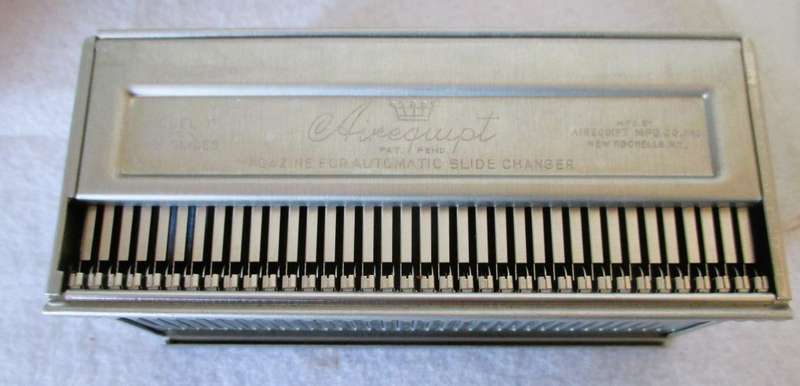 ARGUS AIREQUIPT 35MM Slide Magazine - Aluminum, for Models 300, 500 and others. Holds 36 slides.