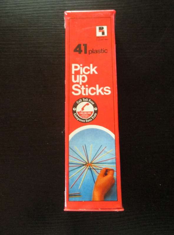 1986 Pick Up Sticks, Playtoy Industries- Sealed