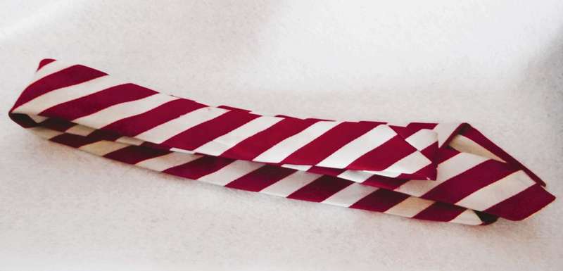 Vintage Men Ties, Pall Mall Polyester Wash and Wear, as per photo. Worn.