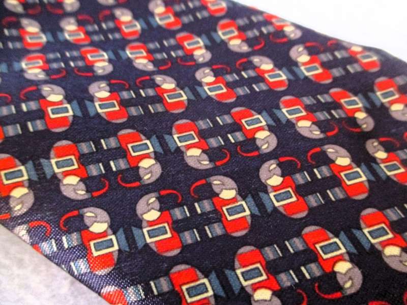 Vintage Silk Men`s Tie, SLorenzo Medici Italian Fashion, as per photo. Worn.