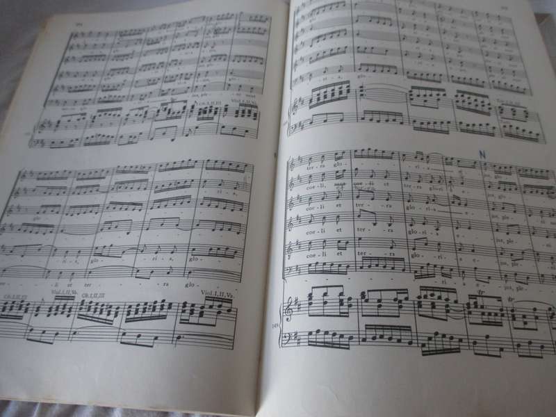 Messe in h-moll, BWV 248, Klavierauszug BACH, Johann Sebastian Published 1955.p240