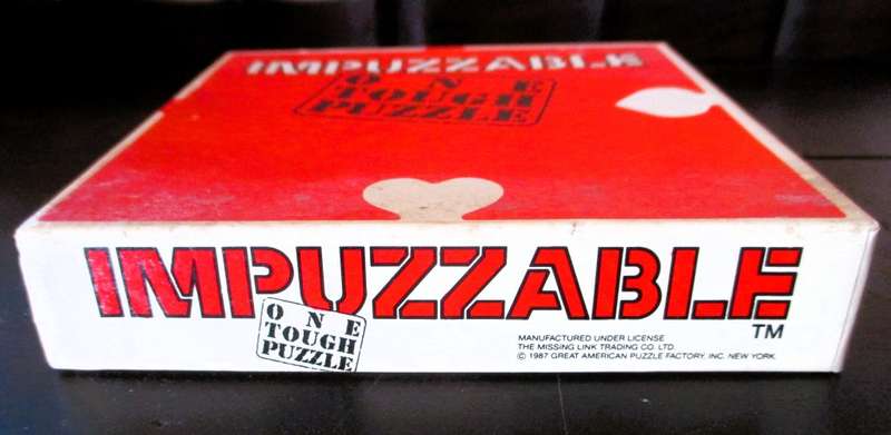 Impuzzable - One Tough Puzzle - Family Game - Boxed - Vintage 1987