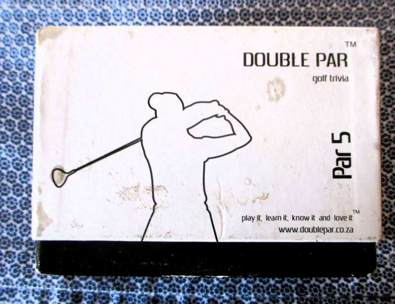 Par 5, Double Par Golf Trivia Game. South Africa