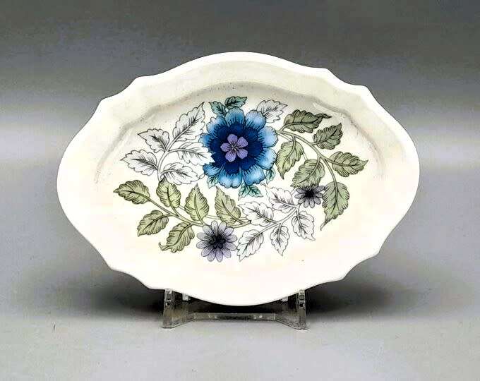 Wedgwood Clementine, Trinket / Pin Dish, English Bone China 110x60mm,