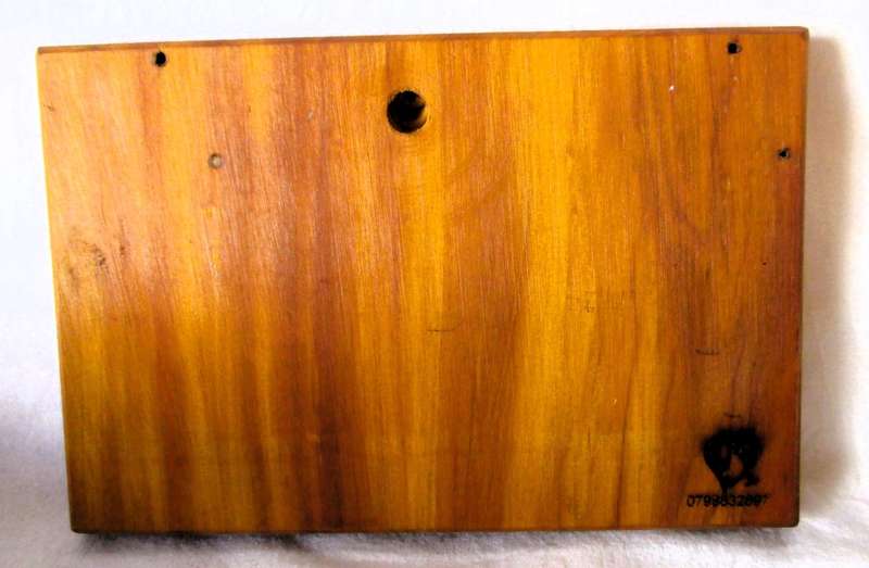 SALE R25 - Solid Wood Burning Last Supper Picture for wall hinging.  195x130 mm