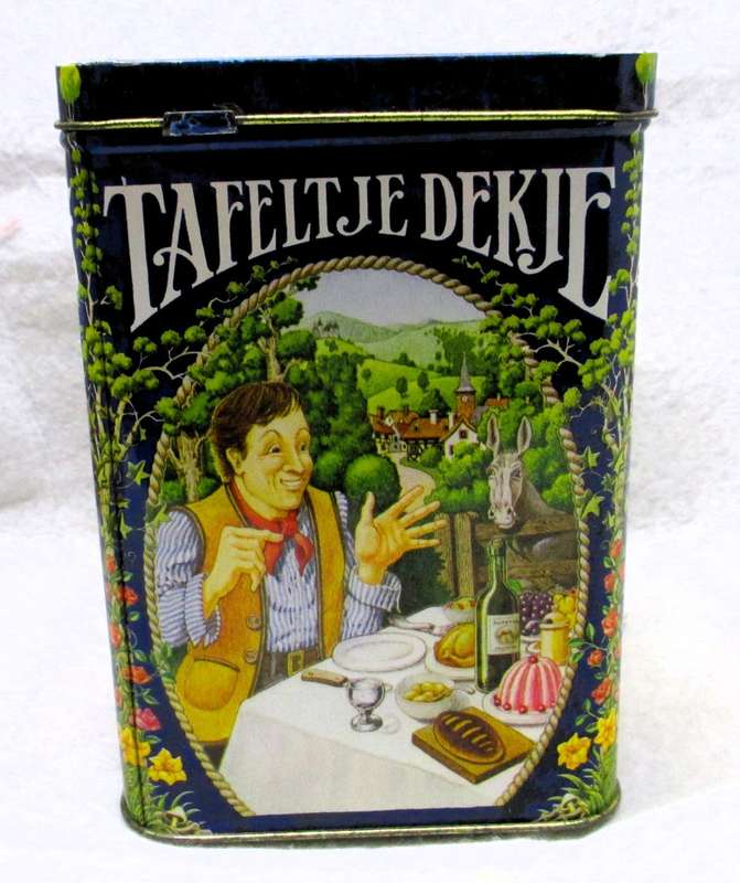Little Red Riding Hood Tin Box, Hansel and Gretel, Fairy Tails Tin, Grimm. 145x100x100mm