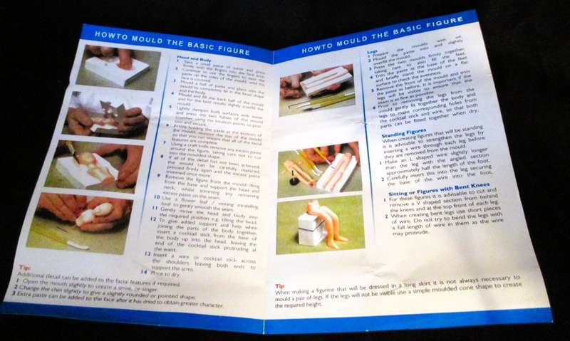 Vintage Doll Making Kit, with moulds and instructions, in bag. Never used.