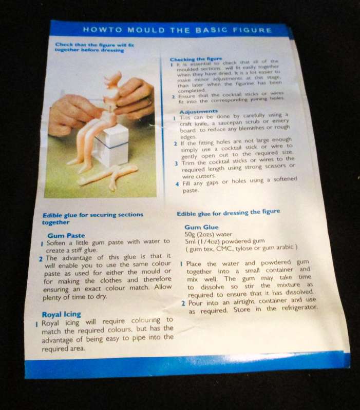 Vintage Doll Making Kit, with moulds and instructions, in bag. Never used.