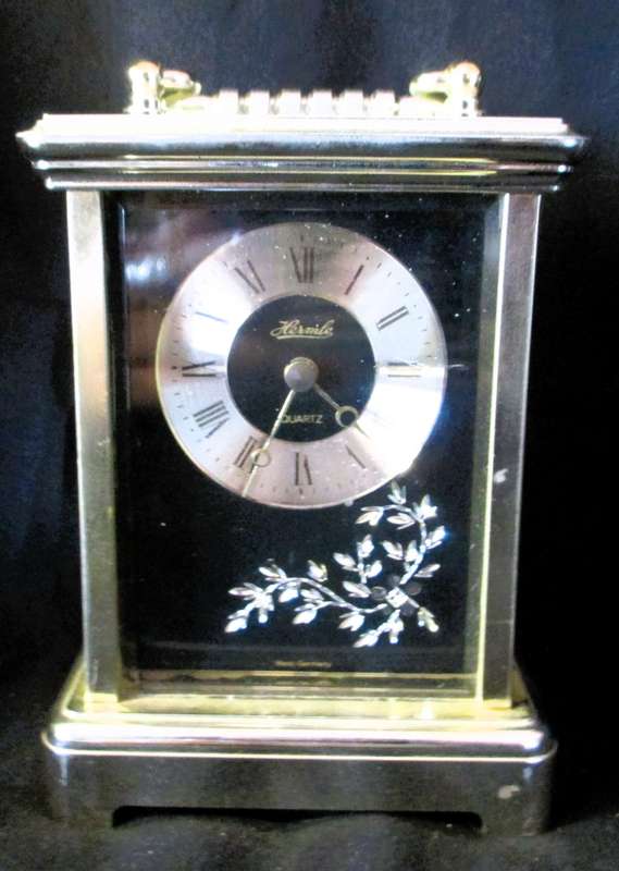 Vintage London Clock Company Carriage Clock Battery Operated West Germany 140x100x75mm